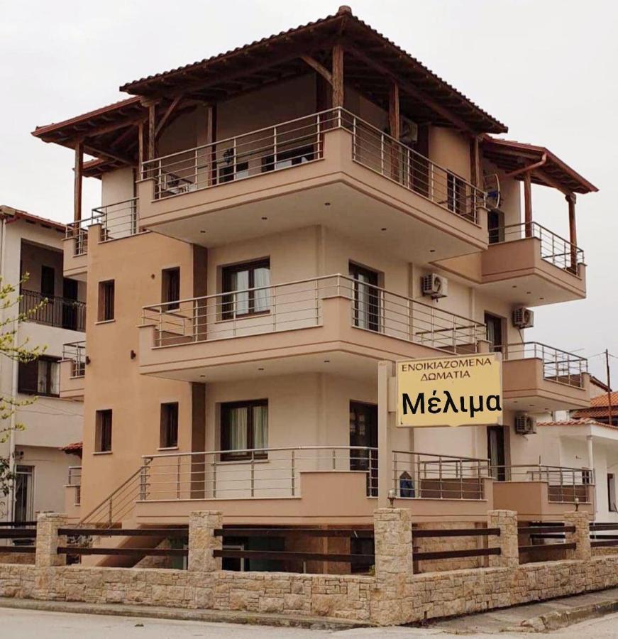 Melima Apartment Ierissos Bagian luar foto